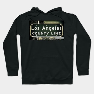 Los Angeles County Line, Upland, California by Mistah Wilson Hoodie